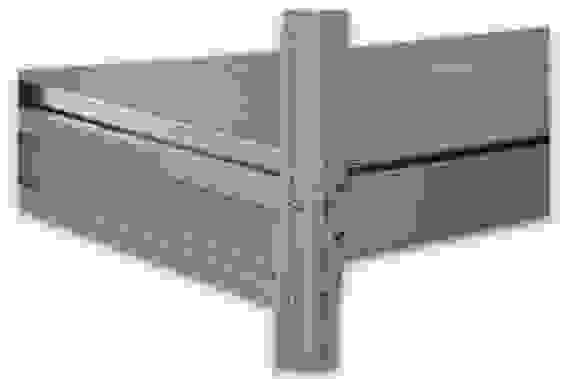 СТ-023 Стеллаж 1800х1200х800, 3 яруса