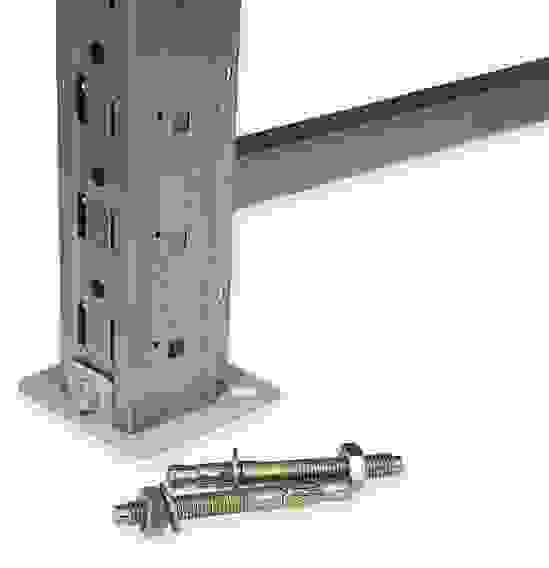 СТ-051 стеллаж полочный с балками 3000х1500х850, 4 яруса