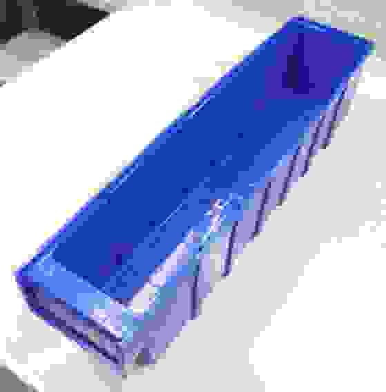 Ящик пласт. Б 400х 92х100 красный