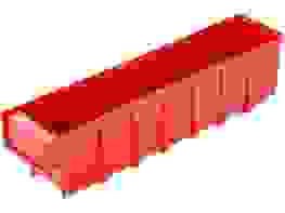 Ящик пласт. Б 400х 92х100 красный