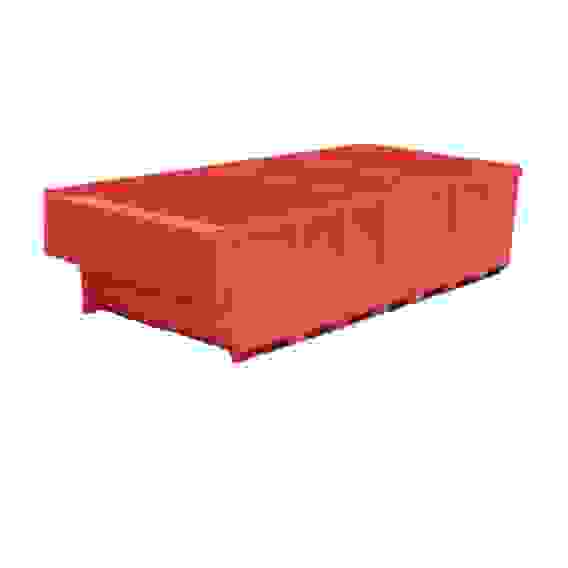 Ящик пласт. Б 400х185х100 красный